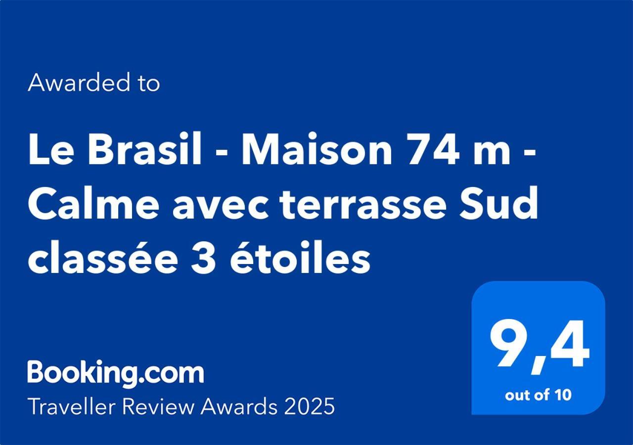 Le Brasil - Maison 74 M - Calme Avec Terrasse Sud Classee 3 Etoiles لو بولو المظهر الخارجي الصورة